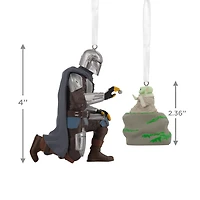 Star Wars: The Mandalorian™ and Grogu™ Hallmark Ornaments, Set of 2 for only USD 28.99 | Hallmark