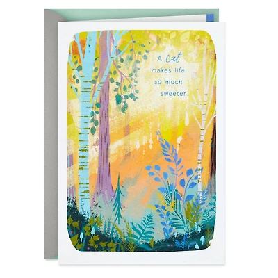 Sunlit Forest Sympathy Card for Loss of Cat for only USD 3.59 | Hallmark