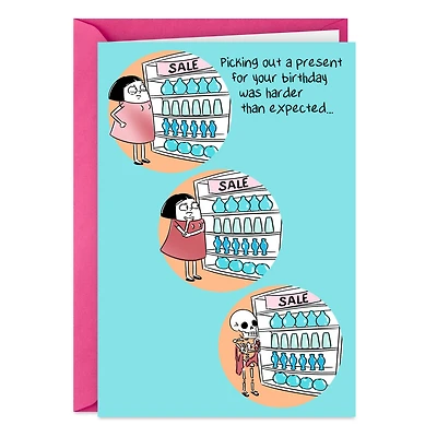 Picking Out Your Present Funny Birthday Card for only USD 4.49 | Hallmark