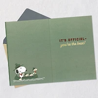 Peanuts® Beagle Scouts Badges Certified Amazing Thank-You Card for only USD 4.59 | Hallmark