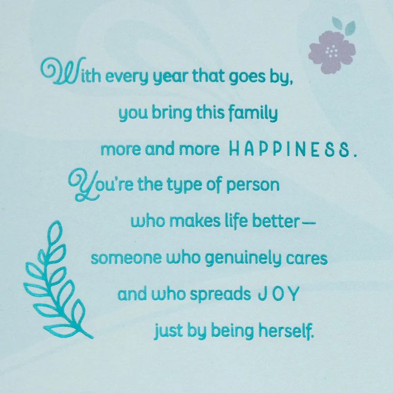 Proud to Call You Family Birthday Card for Daughter-in-Law for only USD 7.99 | Hallmark