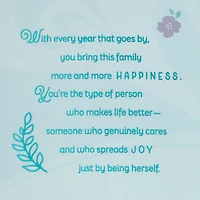 Proud to Call You Family Birthday Card for Daughter-in-Law for only USD 7.99 | Hallmark