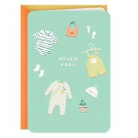 Hello Baby Blank New Baby Card for only USD 3.99 | Hallmark