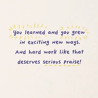 Hard Work Deserves Serious Praise Elementary School Graduation Card for only USD 5.59 | Hallmark