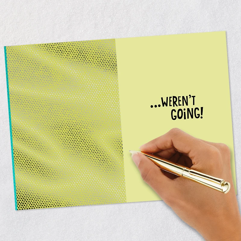 We Wish You Weren't Going Funny Goodbye Card From All for only USD 4.59 | Hallmark