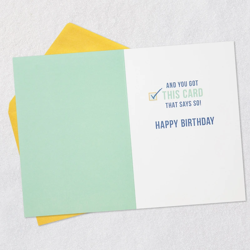 Ways to Know You're Turning 60 Birthday Card for only USD 4.49 | Hallmark