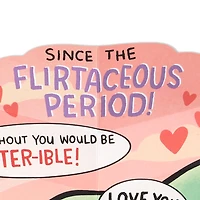 Loved You Since the Flirtaceous Period Funny Pop-Up Valentine's Day Card for Husband for only USD 7.99 | Hallmark