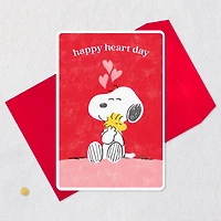 Peanuts® Sharing a Little Extra Love, Snoopy Hug Valentine's Day Card for only USD 5.99 | Hallmark