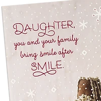 You Bring Smile After Smile Christmas Card for Daughter and Family for only USD 4.99 | Hallmark