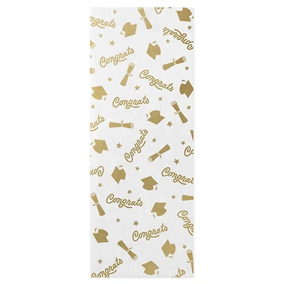 Gold Congrats Graduation Tissue Paper, 6 sheets for only USD 1.99 | Hallmark