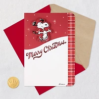 Peanuts® Snoopy Feel the Joy Christmas Card for only USD 5.99 | Hallmark