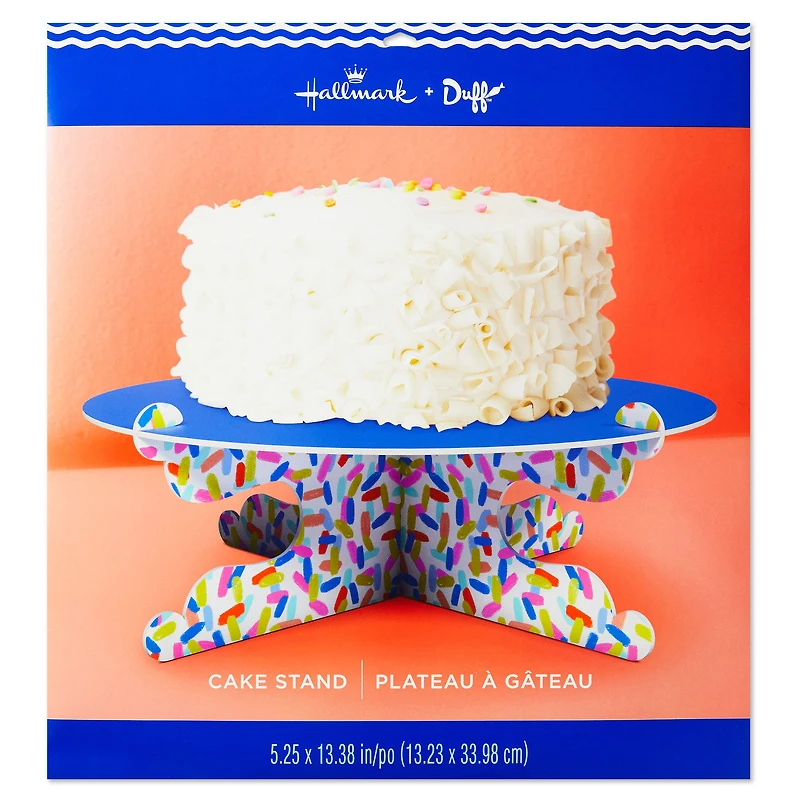 Bold Blue and Confetti Cake Stand for only USD 9.99 | Hallmark