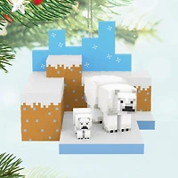 Minecraft Polar Bears in Snowy Tundra Ornament for only USD 30.99 | Hallmark