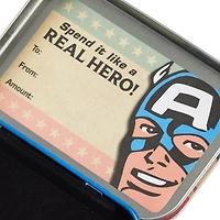 2.5" Marvel Captain America Shield Tin Gift Card Holder Box for only USD 7.99 | Hallmark