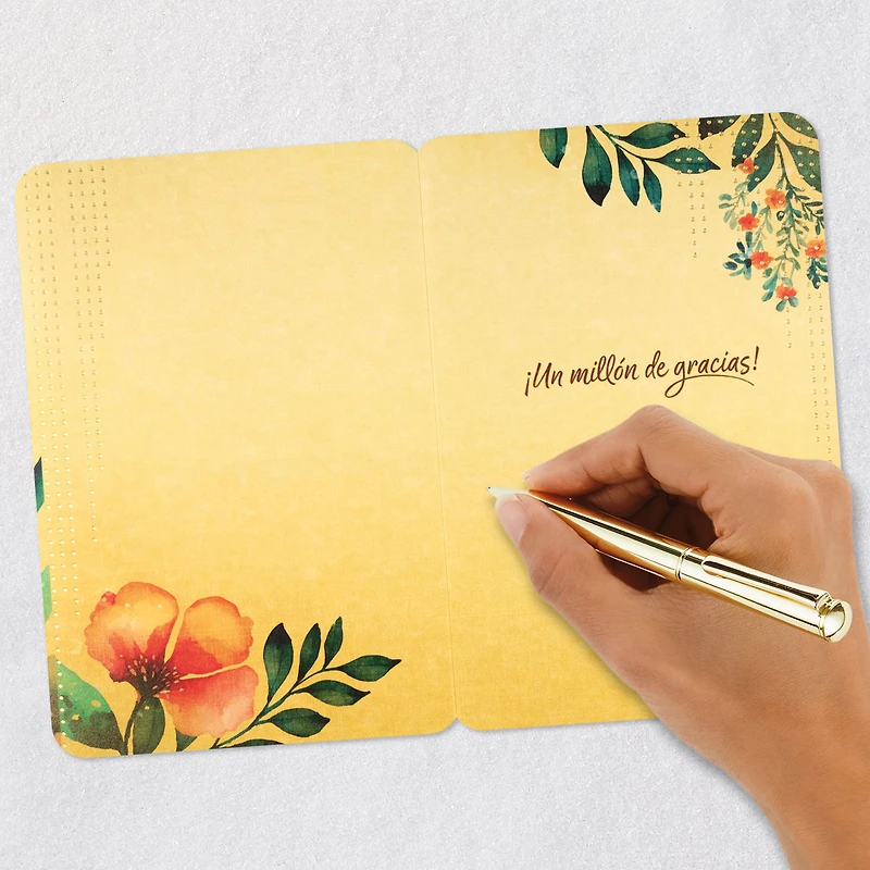 Nice Things Bloom From You Spanish-Language Thank You Card for only USD 4.59 | Hallmark