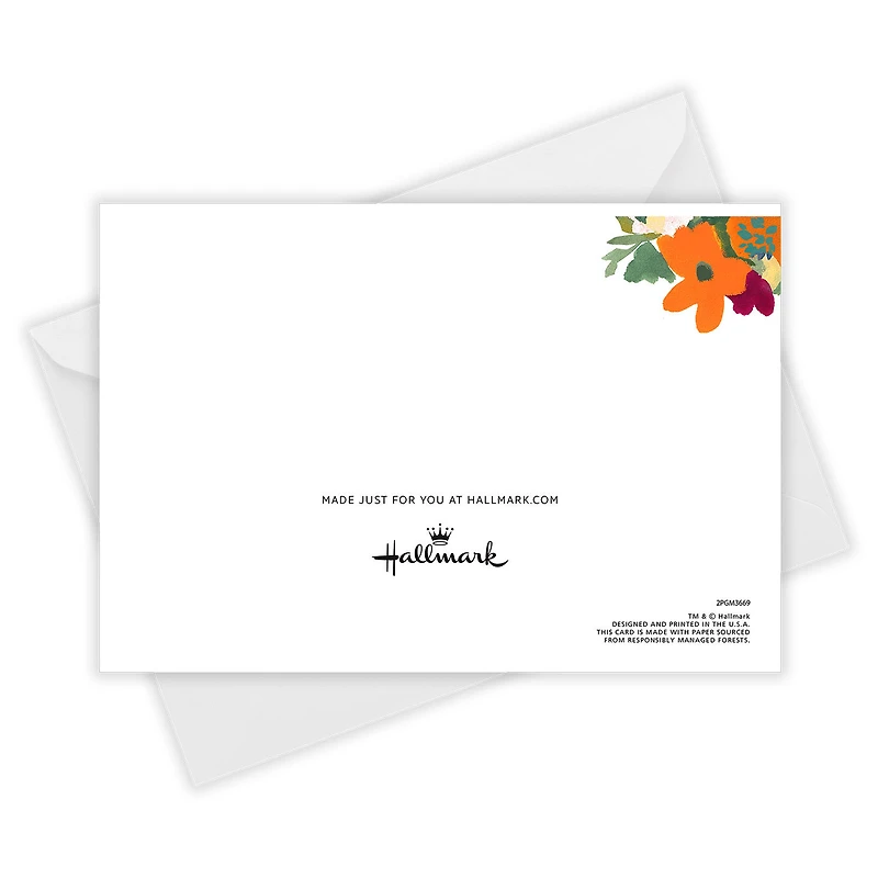 Artistic Floral Bouquet Custom Thank-You Card for only USD 4.99 | Hallmark