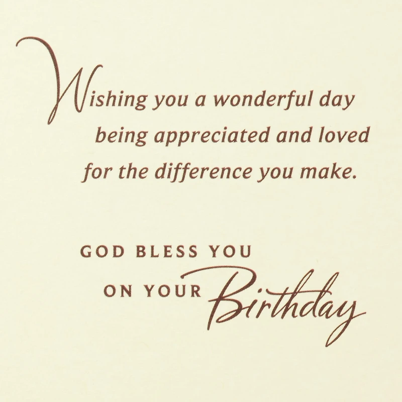 Thanking God for You Religious Birthday Card for only USD 4.99 | Hallmark
