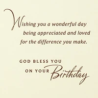 Thanking God for You Religious Birthday Card for only USD 4.99 | Hallmark