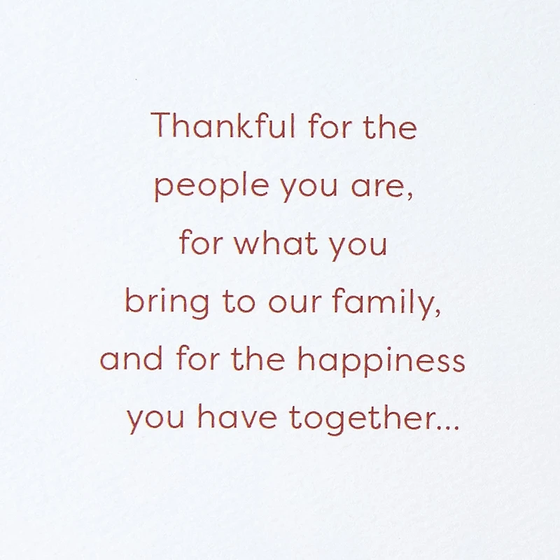 Thankful We're Family Christmas Card for Both for only USD 5.99 | Hallmark