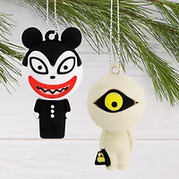 Disney Tim Burton's The Nightmare Before Christmas Hallmark Countdown Calendar Paper Tree Set With 12 Mini Ornaments for only USD 34.99 | Hallmark