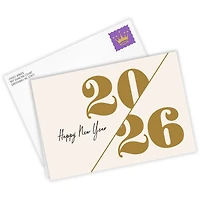 Gold 2026 Custom New Year Card for only USD 4.99 | Hallmark