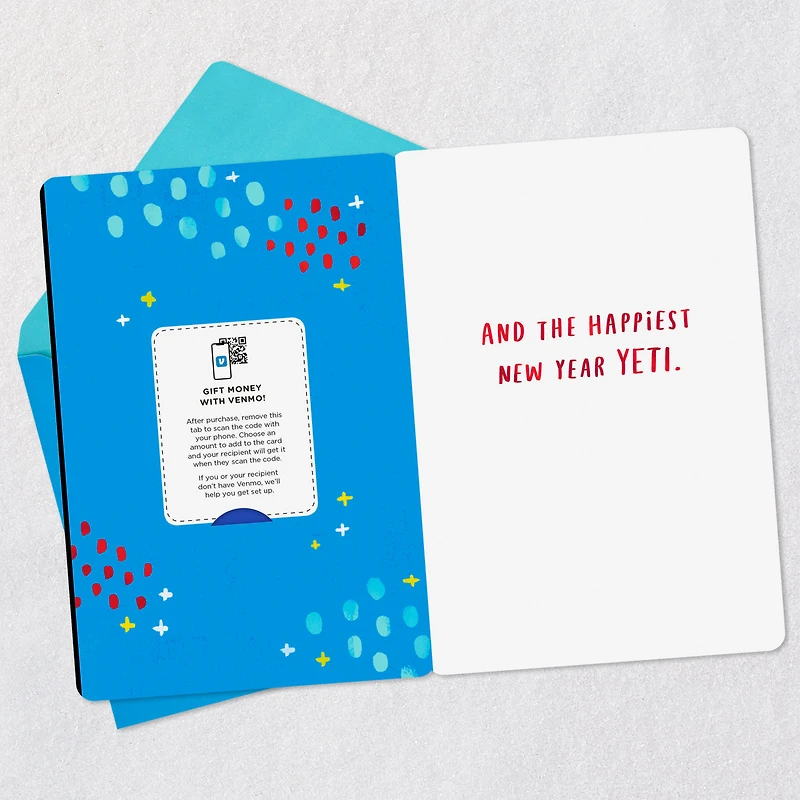 Happiest Holidays Yeti Venmo Holiday Card for only USD 4.99 | Hallmark