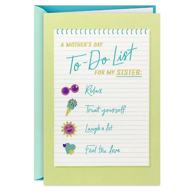 Relax and Treat Yourself Mother's Day Card for Sister for only USD 5.99 | Hallmark