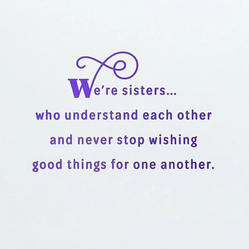We're Closer With Every Year Birthday Card for Sister From Sister for only USD 7.59 | Hallmark