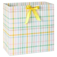 15" Pastel Plaid Extra-Deep Gift Bag for only USD 6.29 | Hallmark