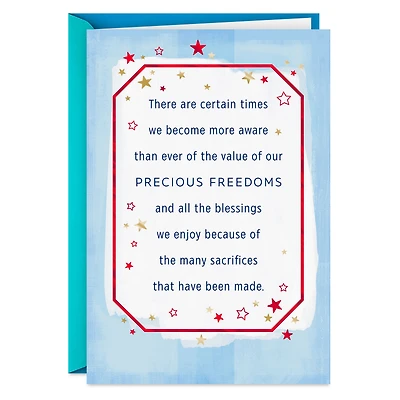 God Bless You in a Special Way Religious Veterans Day Card for only USD 2.99 | Hallmark