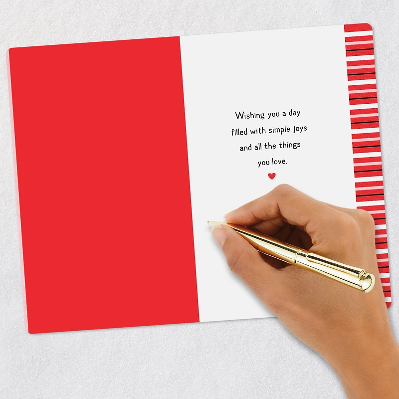 Heart Cookies Simple Joys Happy Valentine's Day Card for only USD 2.99 | Hallmark