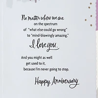 Love You Literally All the Time Anniversary Card for Spouse for only USD 7.99 | Hallmark