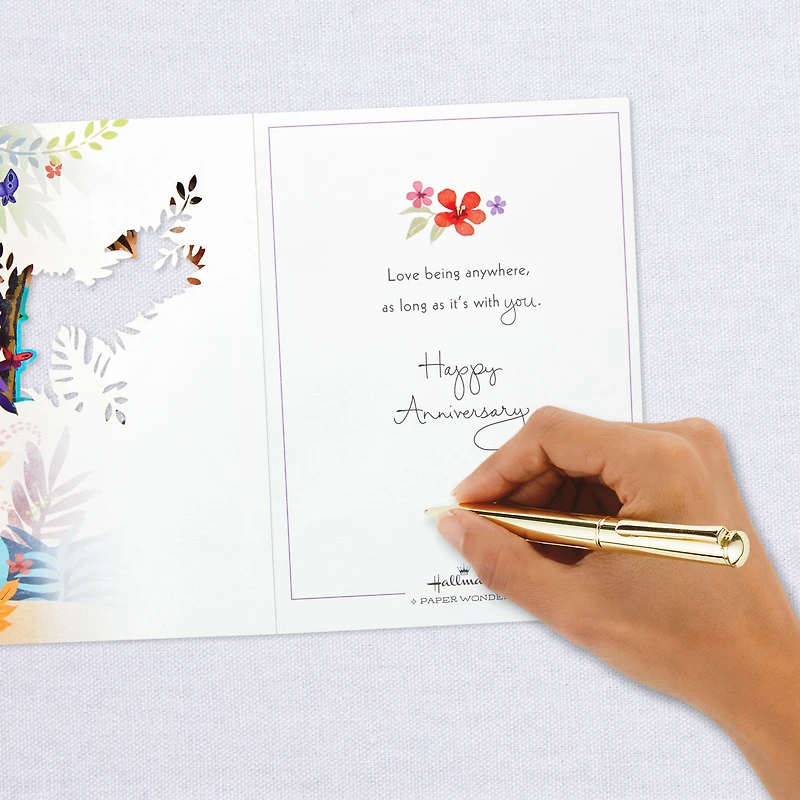 Love Anywhere With You 3D Pop-Up Anniversary Card for only USD 8.99 | Hallmark