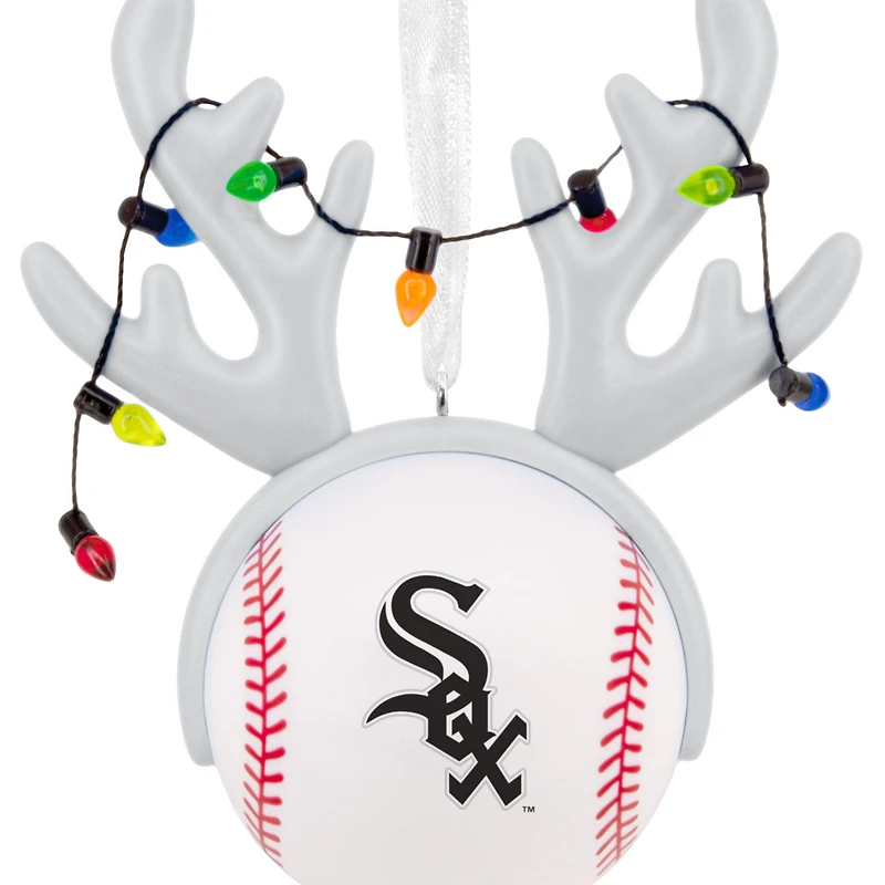 MLB Chicago White Sox™ Reindeer Baseball Hallmark Ornament for only USD 12.99 | Hallmark