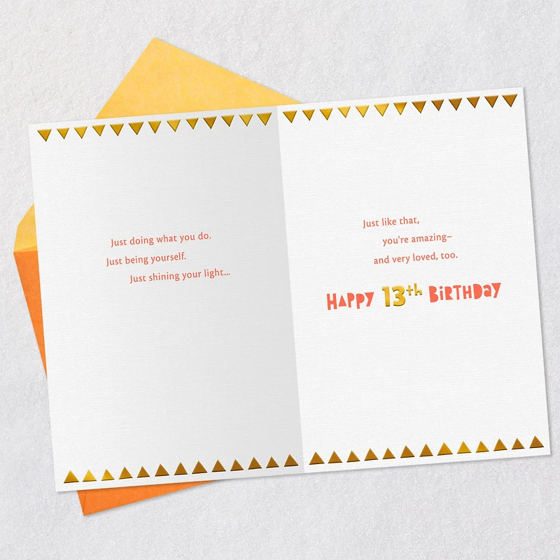 You're Amazing 13th Birthday Card for only USD 3.99 | Hallmark