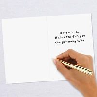 Donut-Eating Ghost Funny Halloween Card for only USD 3.49 | Hallmark