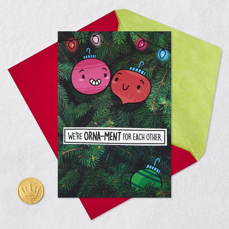 No One I'd Rather Hang With Funny Romantic Christmas Card for only USD 4.49 | Hallmark