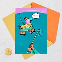 Hope it's a Big Hit Cussing Piñata Gift Card Greeting Funny Birthday Card for only USD 4.99 | Hallmark