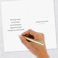 Holiday Tree With Snowflakes Money Holder Christmas Cards, Pack of 10 for only USD 8.99 | Hallmark