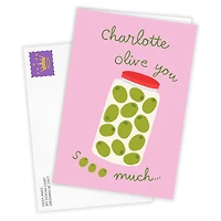 Olive You So Much Custom Love Card for only USD 4.99 | Hallmark