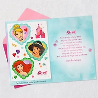 Disney Princesses Royal Hugs and Kisses 3rd Birthday Card for Girls With Stickers for only USD 5.59 | Hallmark