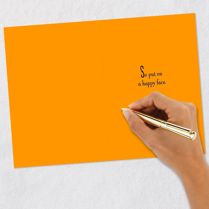 Put on a Happy Face Halloween Card for only USD 0.99 | Hallmark