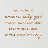 Wonderful to See You So Happy Anniversary Card for Daughter and Spouse for only USD 6.59 | Hallmark