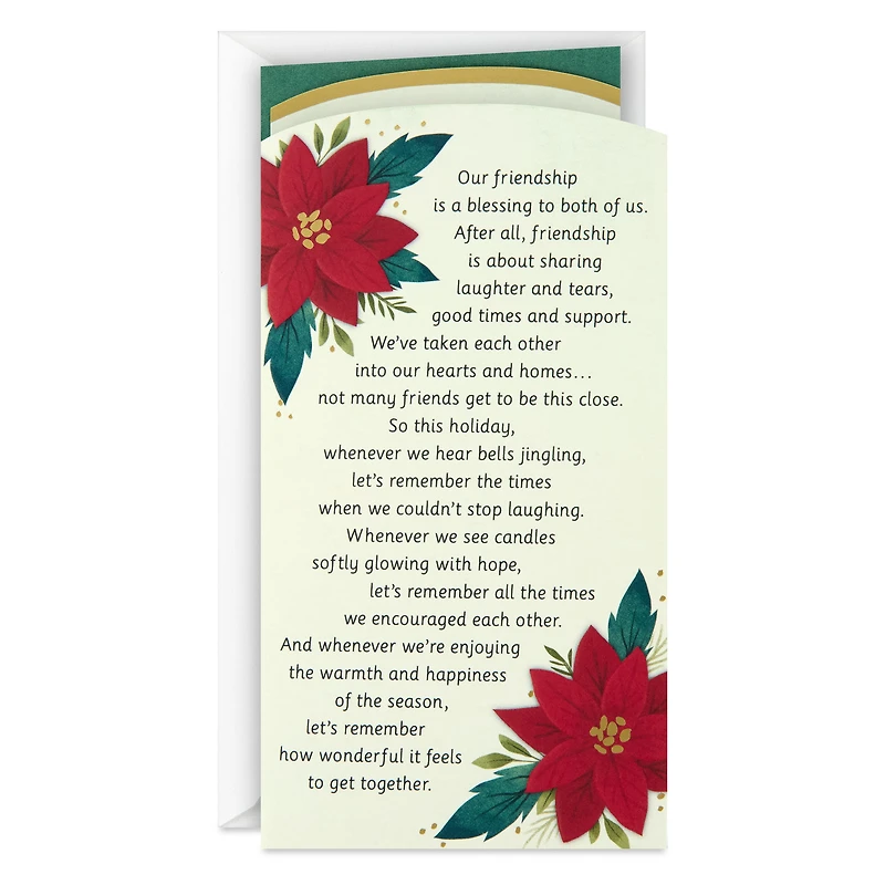 Our Friendship Is a Blessing Christmas Card for Friend for only USD 4.59 | Hallmark