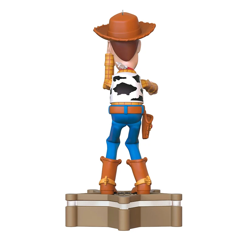 Disney/Pixar Toy Story Collection Sheriff Woody Ornament With Light and Sound for only USD 43.99 | Hallmark