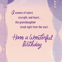 So Proud of the Woman You Are Birthday Card for Granddaughter for only USD 7.99 | Hallmark