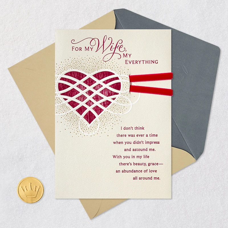 What We Share Is Real Romantic Anniversary Card for Wife for only USD 7.99 | Hallmark