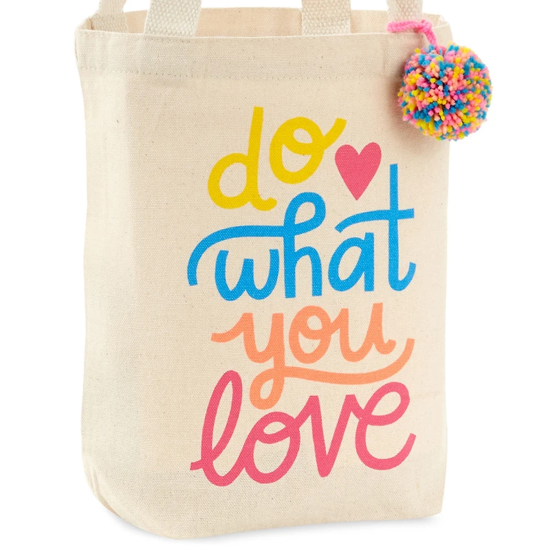 10.5" Do What You Love Square Fabric Gift Bag for only USD 6.99 | Hallmark