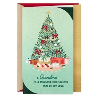 A Thousand Touches That Say Love Christmas Card for Grandma for only USD 5.99 | Hallmark