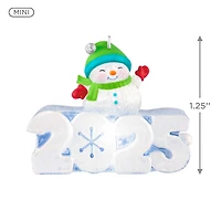 Mini A Snowy 2025 Ornament With Light, 1.25" for only USD 15.99 | Hallmark